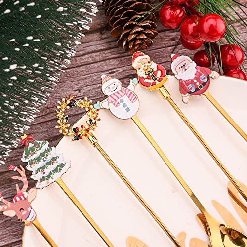 6 Pcs Stainless Steel Coffee Spoons K6310