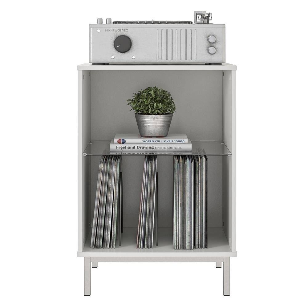 White Turntable Stand V3040