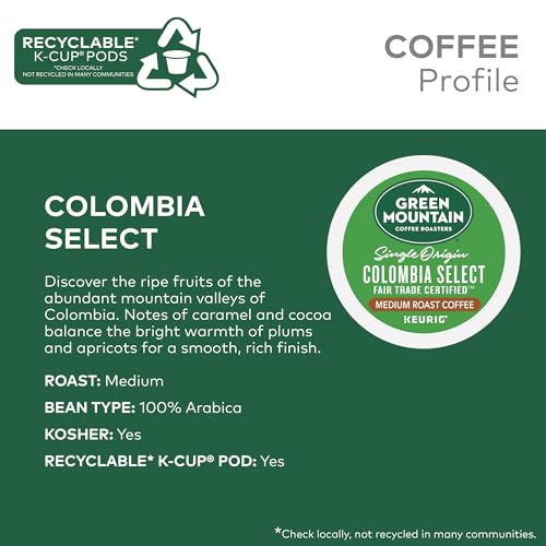 Half Caff Medium Roast Coffee Pods, 32 Count L196626