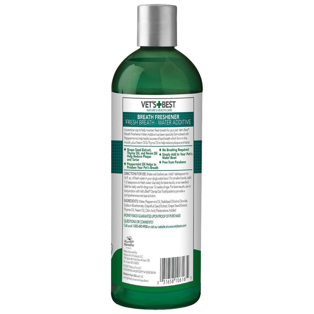 Breath Freshener Dog Water Additive Z764