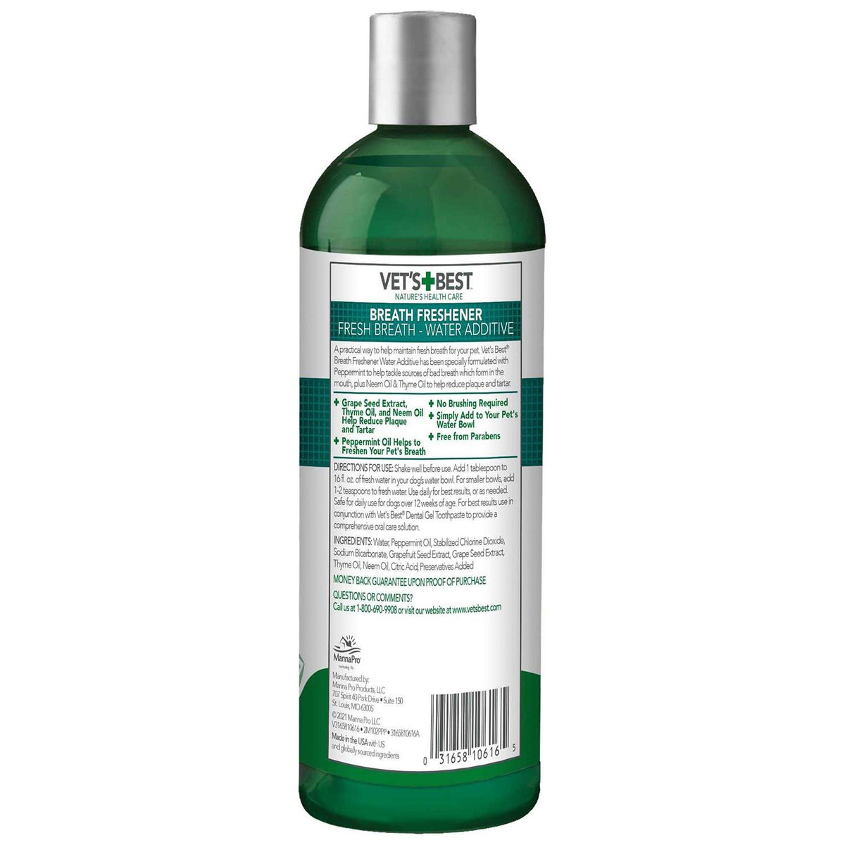 Breath Freshener Dog Water Additive Z764