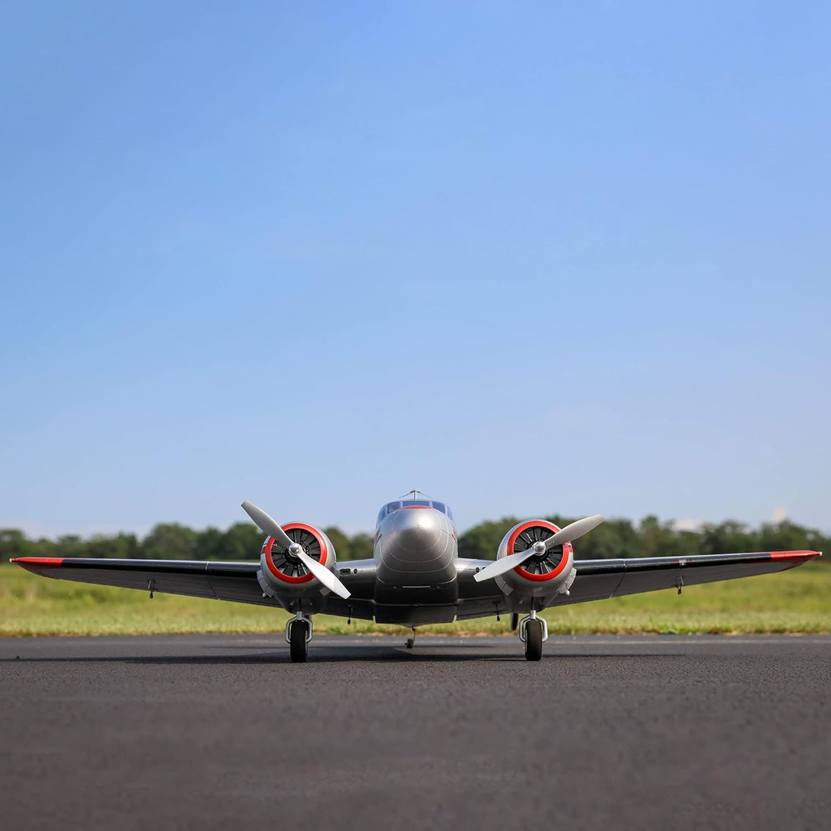 Twin Beechcraft D18 1.5m PNP Electric Airplane H355363