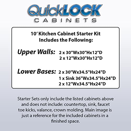 10 Foot Provincial Stain RTA Kitchen Cabinets B26095