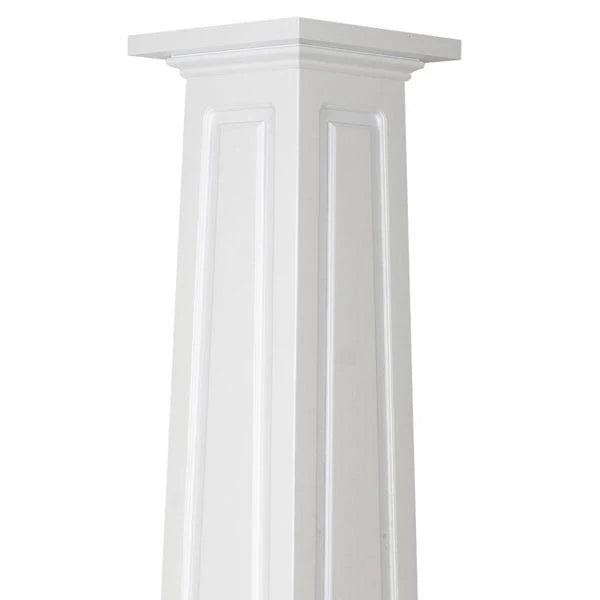 12x22W x 8&H Square Tapered Raised Panel Column K43971