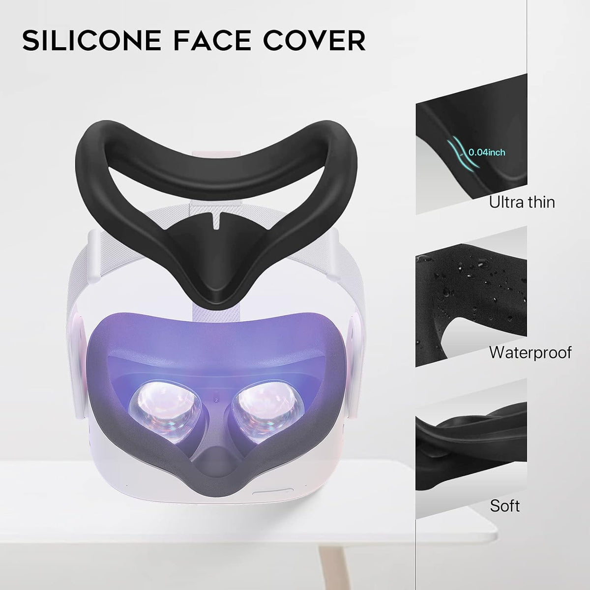 Carrying Case Set with Head Strap, Controller Grips, Silicone Face Cover and Travel Games Kit (7PCS) X66485