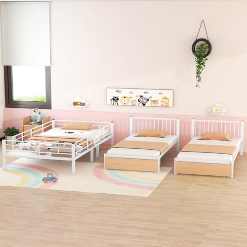 Black Triple Bunk Bed Twin Size B175110