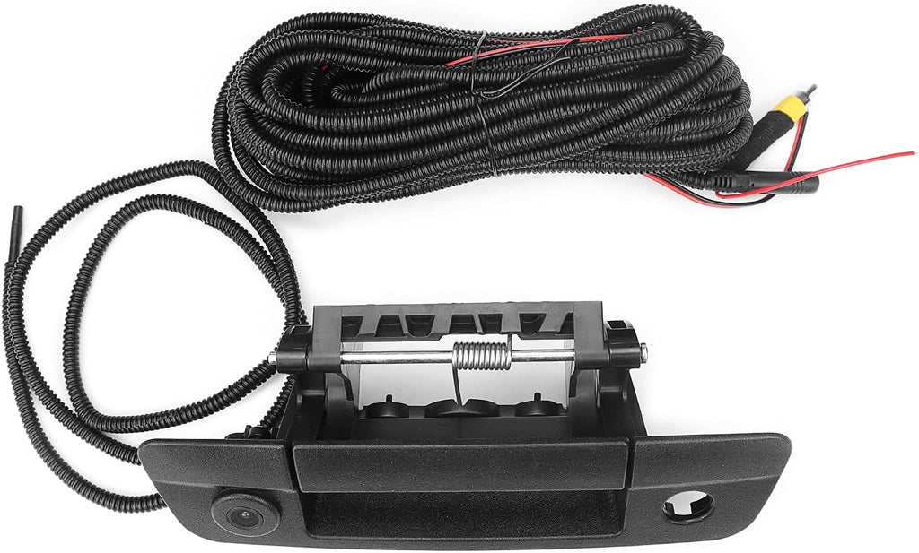 Black Rear Tailgate Handle Backup Camera Q78583