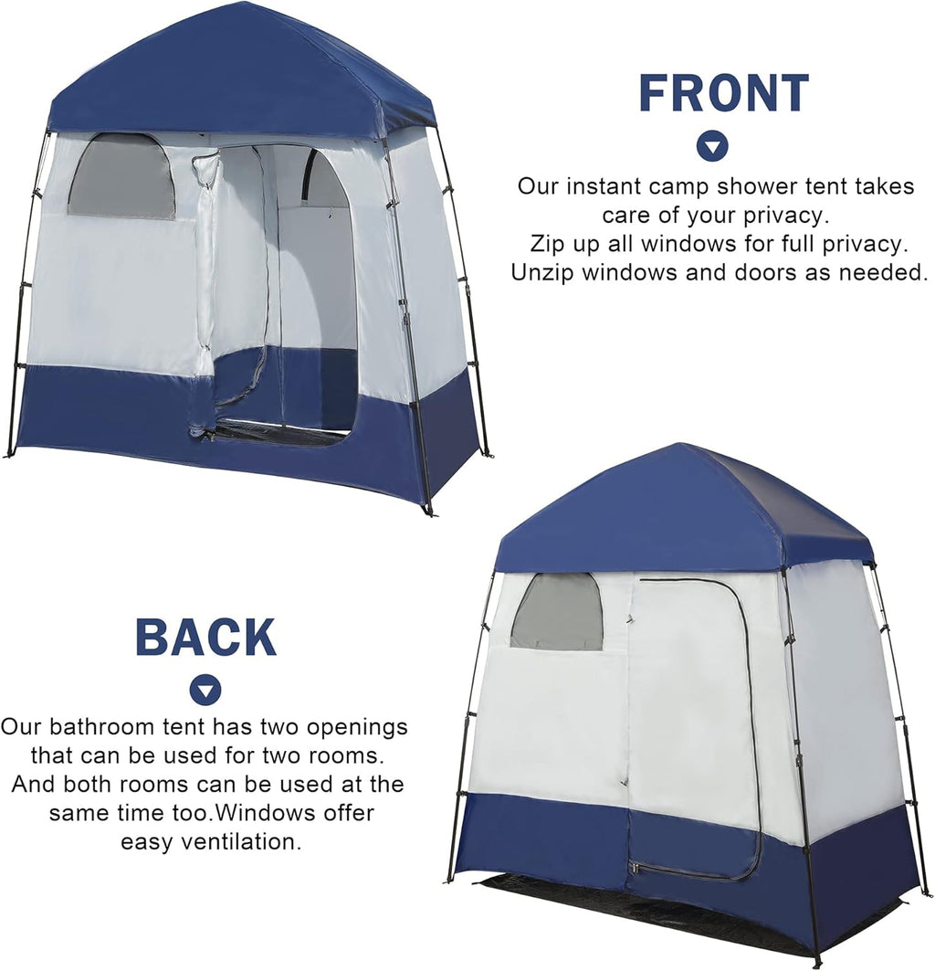 Camping Shower Tent with Floor M669354