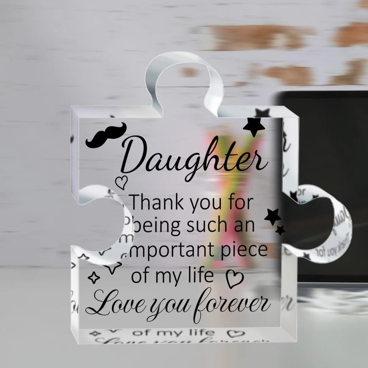 Acrylic Desk Plaque B2287