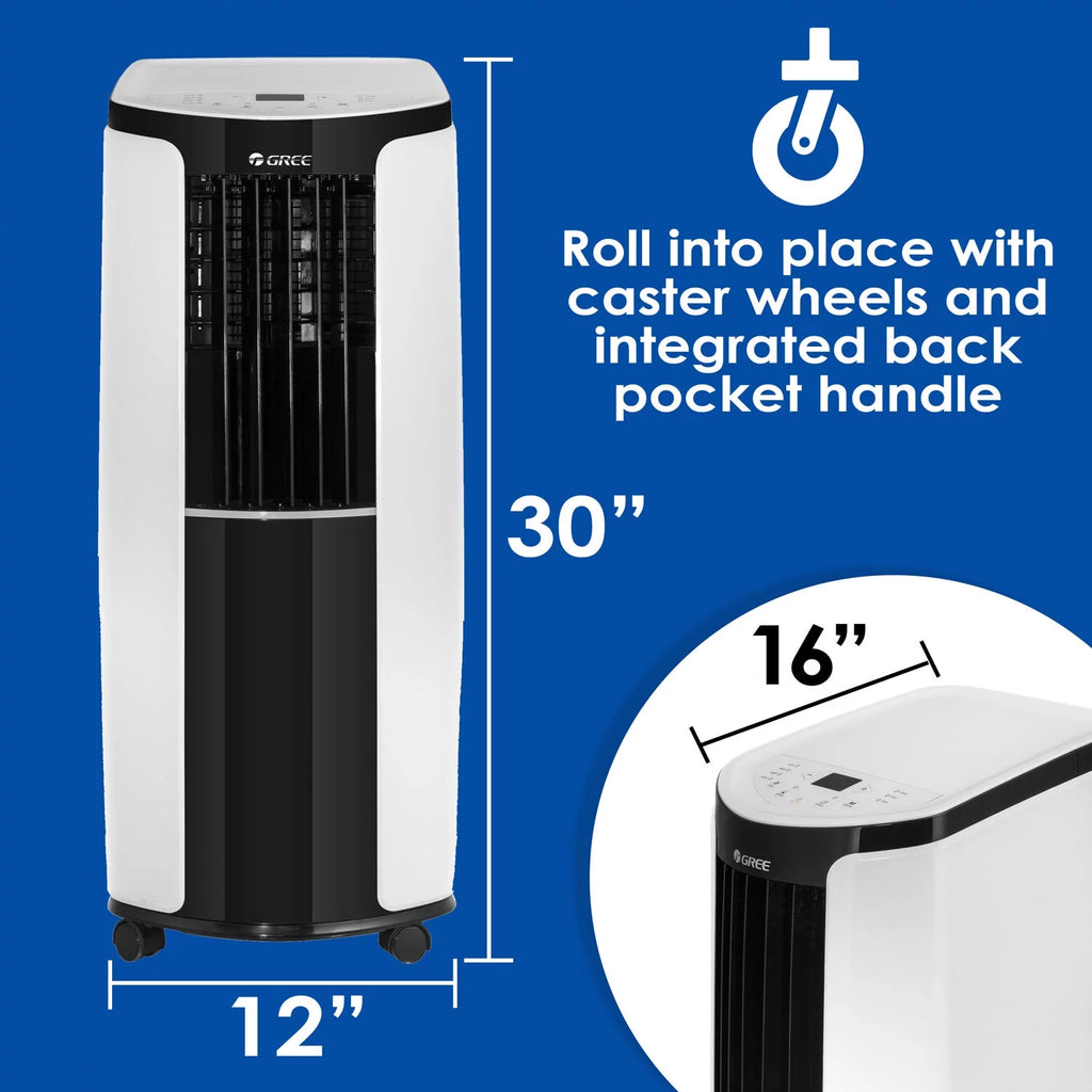 6,000 BTU Portable Air Conditioner with Remote A7844