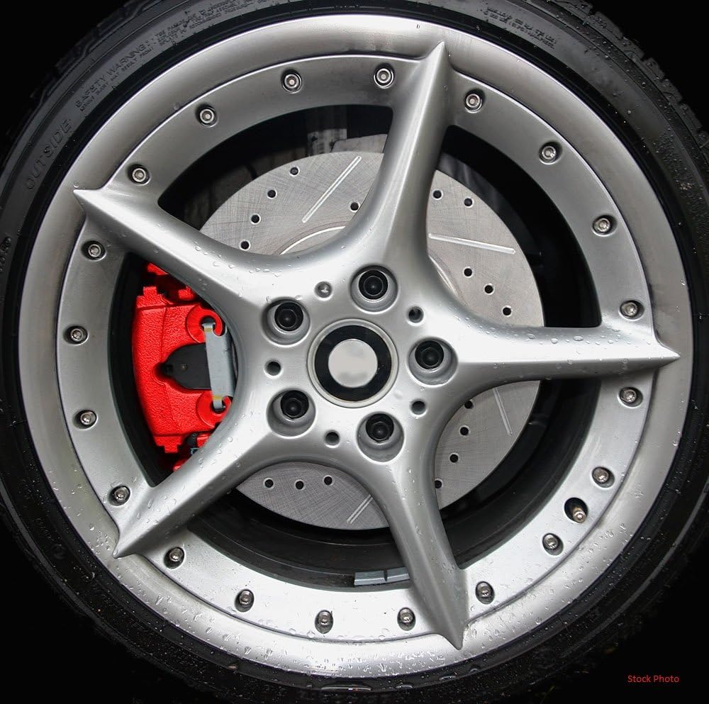 Red Coated Calipers and Hardware Brake Kit R63081