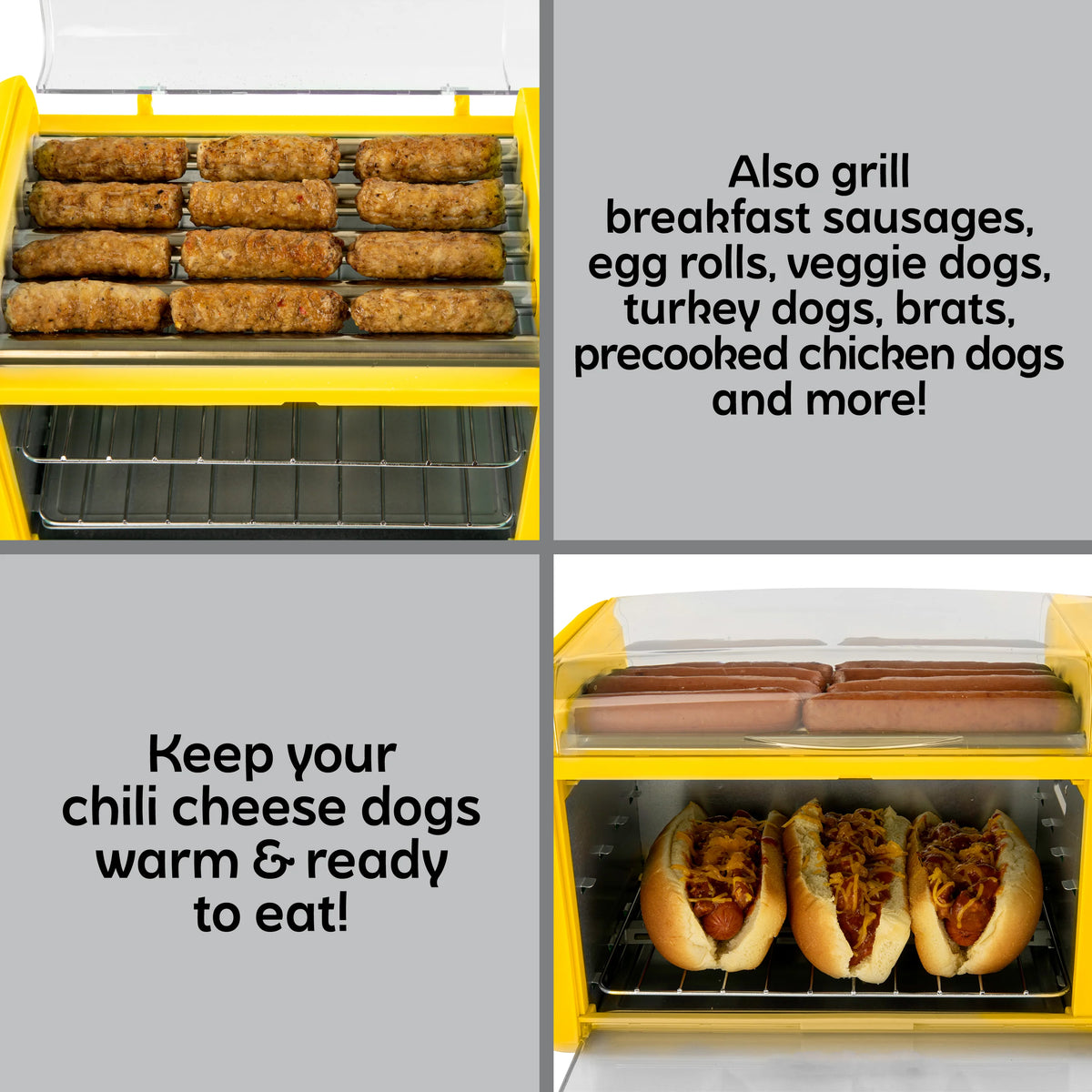 Hot Dog Roller & Bun Warmer H753361