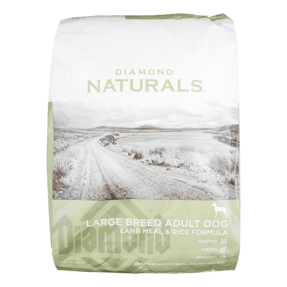 Large Breed Adult Lamb & Rice Dry Dog Food K48338