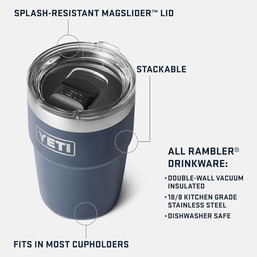 16 oz Vacuum Insulated Stainless Steel Tumbler with MagSlider Lid S975