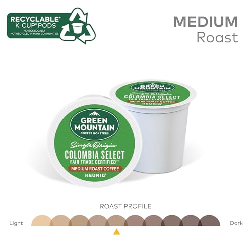 Half Caff Medium Roast Coffee Pods, 32 Count L196626