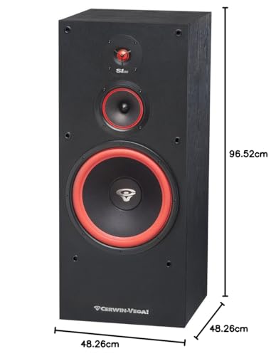 15" 3-Way Floor Speaker with 15" Woofer, 5 1/4" Mid Driver, 1" Soft Dome Tweeter P9656
