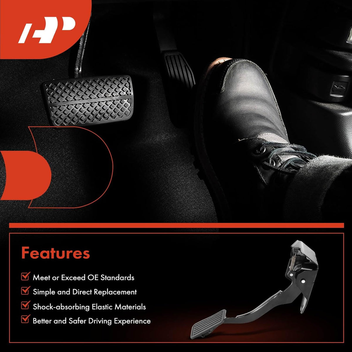 Accelerator Pedal with Position Sensor Assembly C757