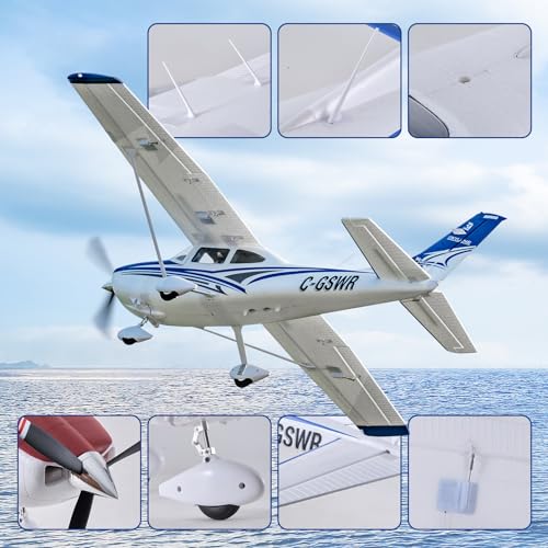 Blue 1500MM Single-Engine Propeller RC Airplane PNP G10855