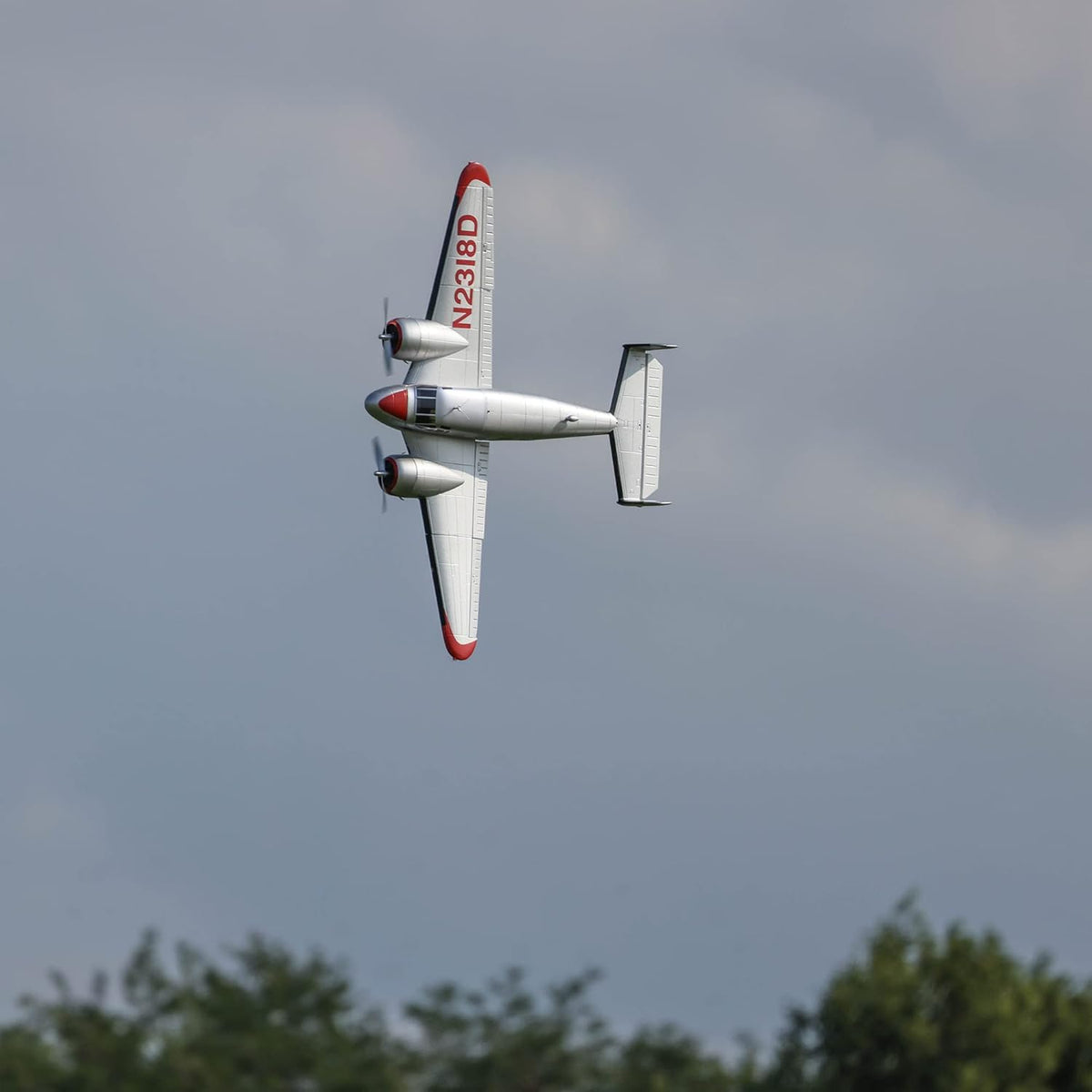 Twin Beechcraft D18 1.5m PNP Electric Airplane H355363