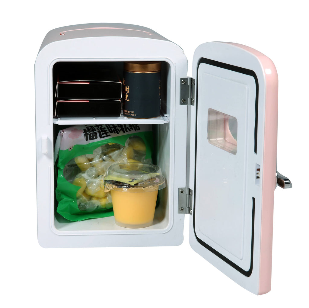 Portable Retro 9-Can Mini Fridge O37556