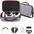 Carrying Case Set with Head Strap, Controller Grips, Silicone Face Cover and Travel Games Kit (7PCS) X66485