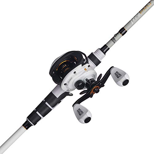 Low Profile Baitcast Reel and Fishing Rod Combo U424556