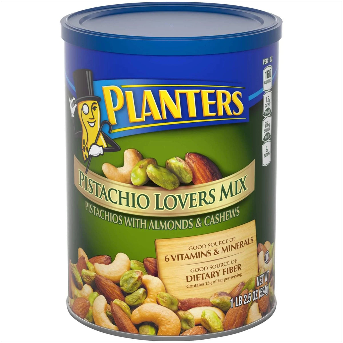 18.5 oz Pistachio Mix in Resealable Container C76298