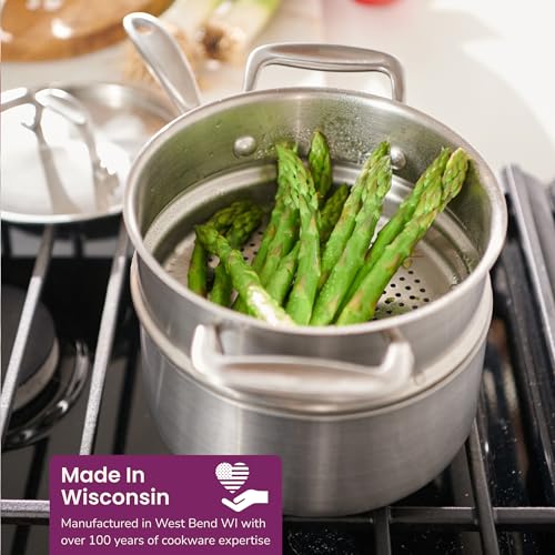 Stainless Steel Steamer Insert for 2 quart and 3 quart Sauce Pans D82668