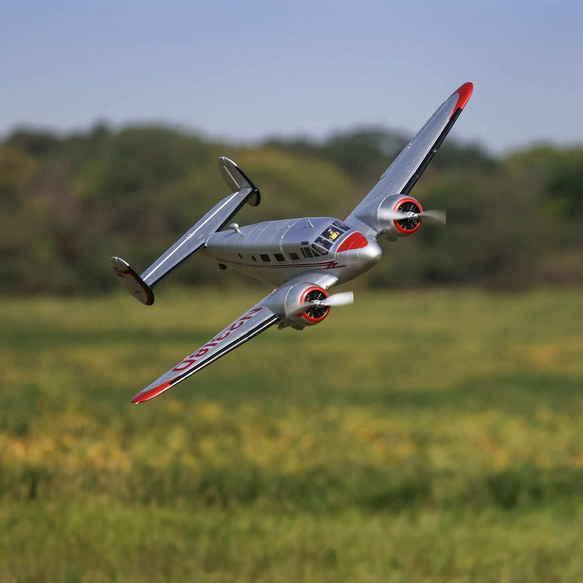 Twin Beechcraft D18 1.5m PNP Electric Airplane H355363