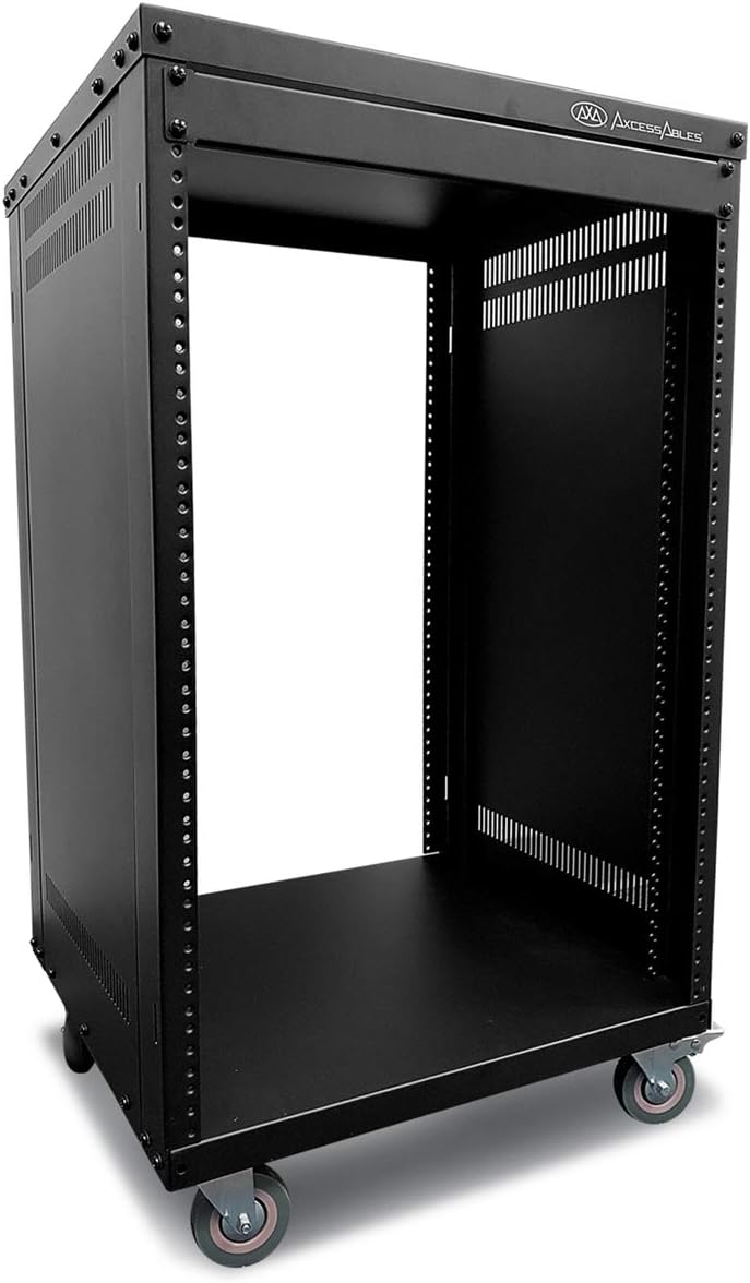 16U 19 Inch AV Rack Stand with Wheels B71402