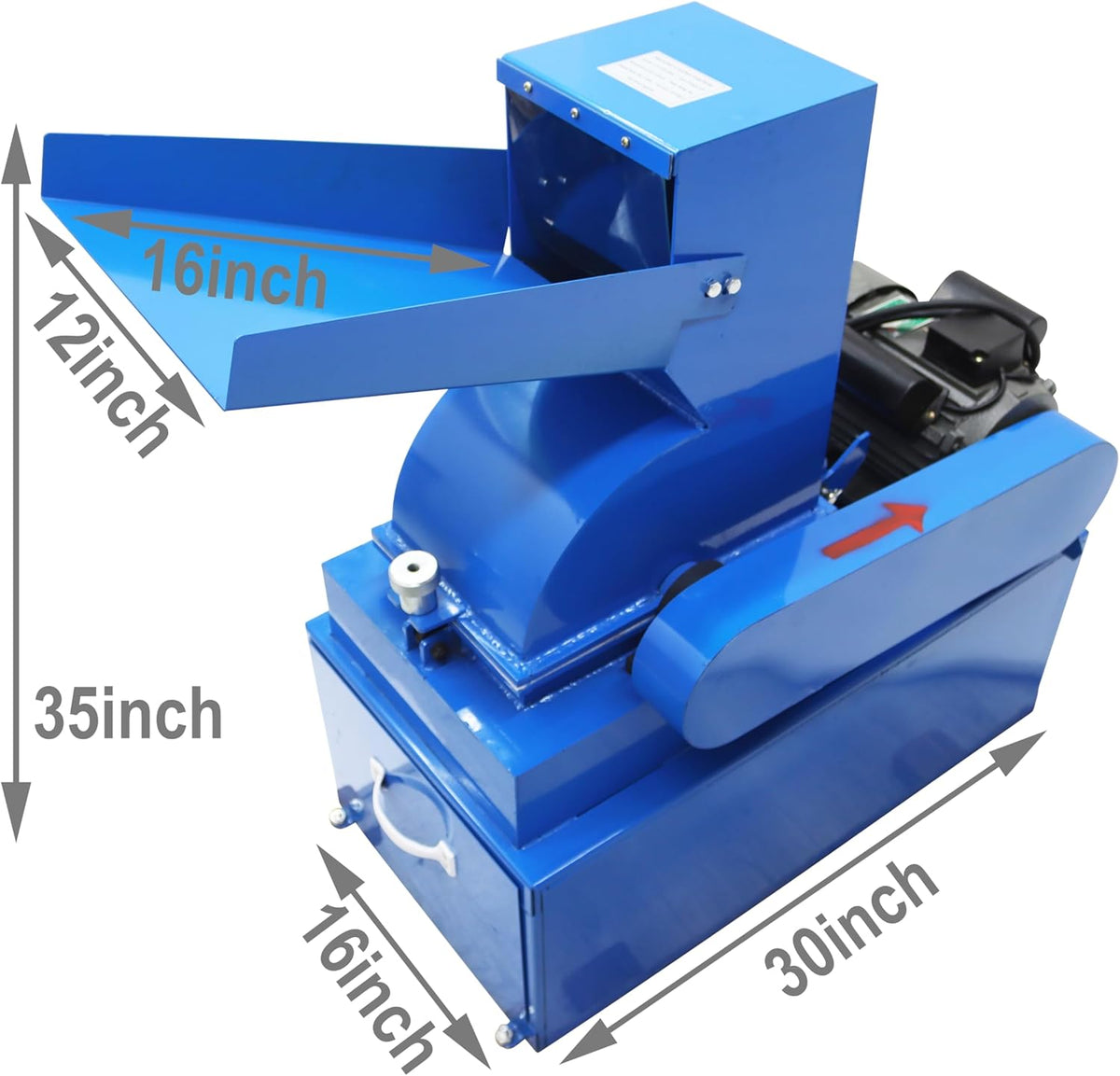 Hammer Crusher Electric Shatter Grinder 220V 3KW D602
