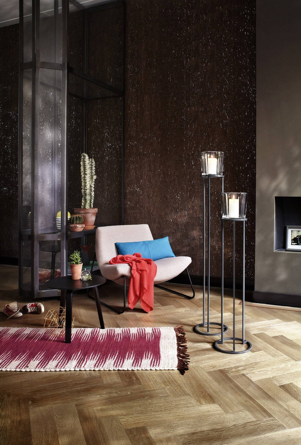 Freestanding Pedestal Candle Holder M5625