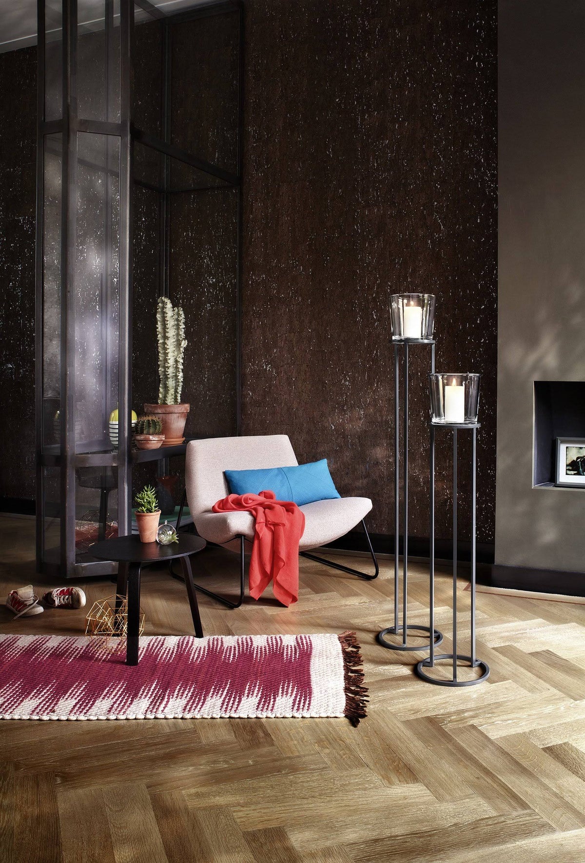 Freestanding Pedestal Candle Holder M5625
