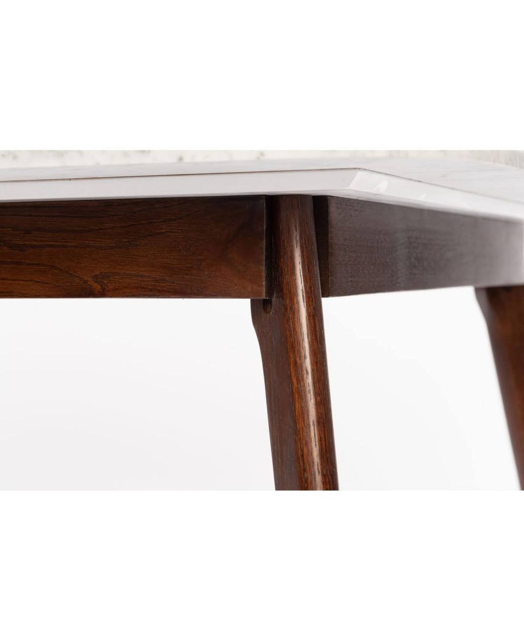 Round Italian Carrara White Marble Dining Table with Legs M372