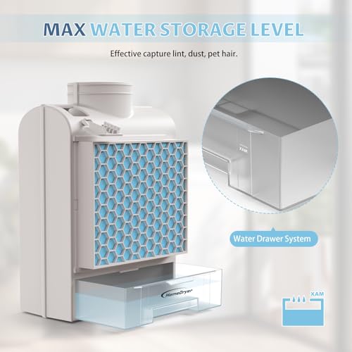 3-in-1 Indoor Dryer Vent Kit with Stainless Steel Screen Filter and 6 Extra Polyester Filters S963925