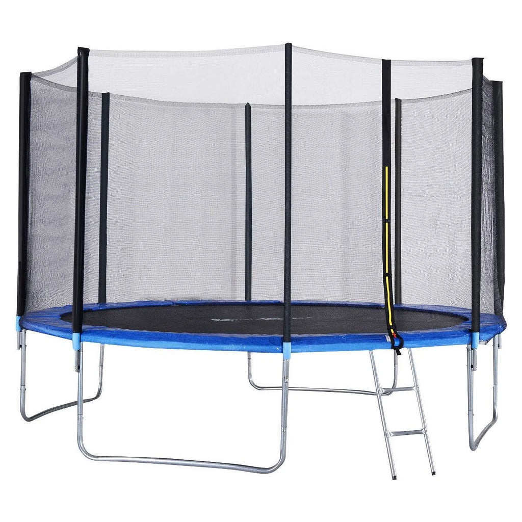 12& Trampoline with Enclosure Net Spring Pad & Ladder C2508