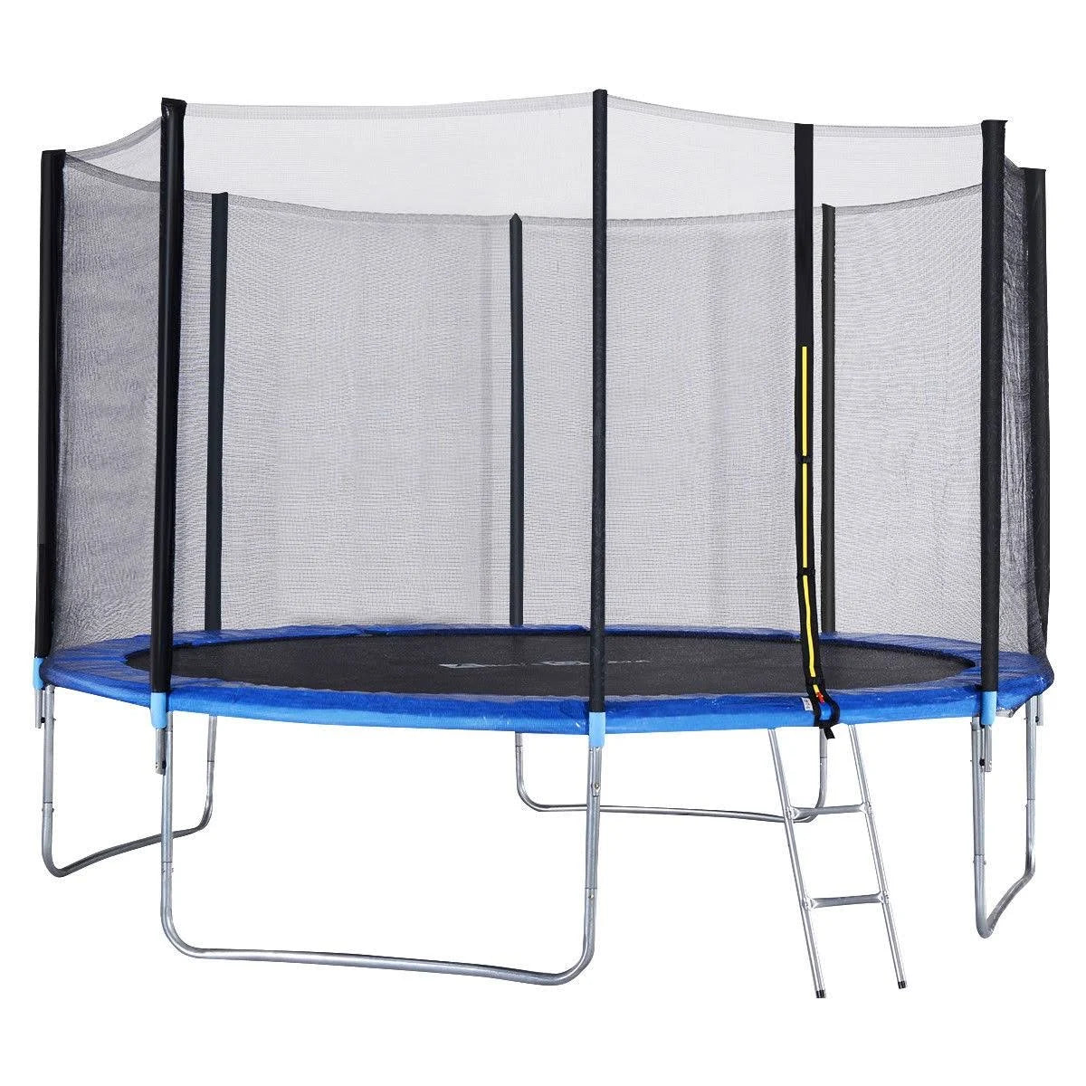 12& Trampoline with Enclosure Net Spring Pad & Ladder C2508