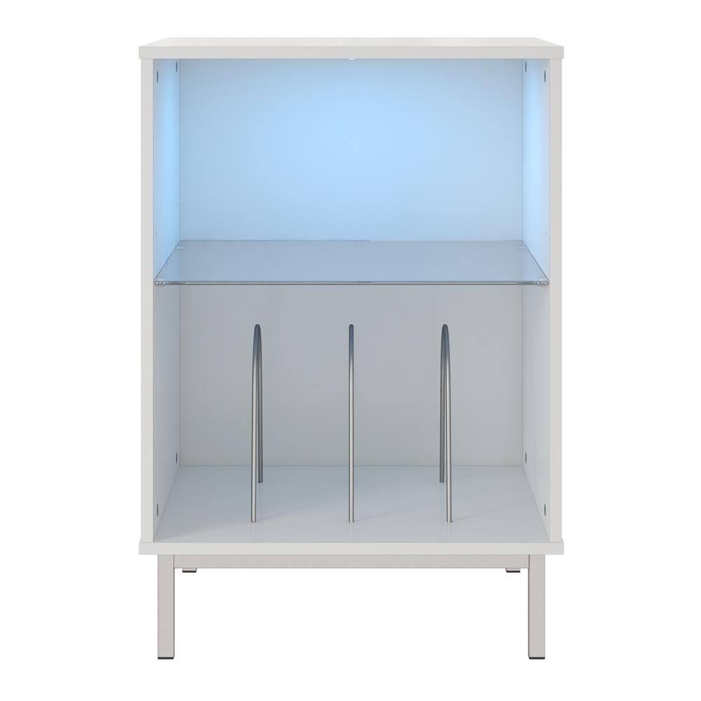 White Turntable Stand V3040