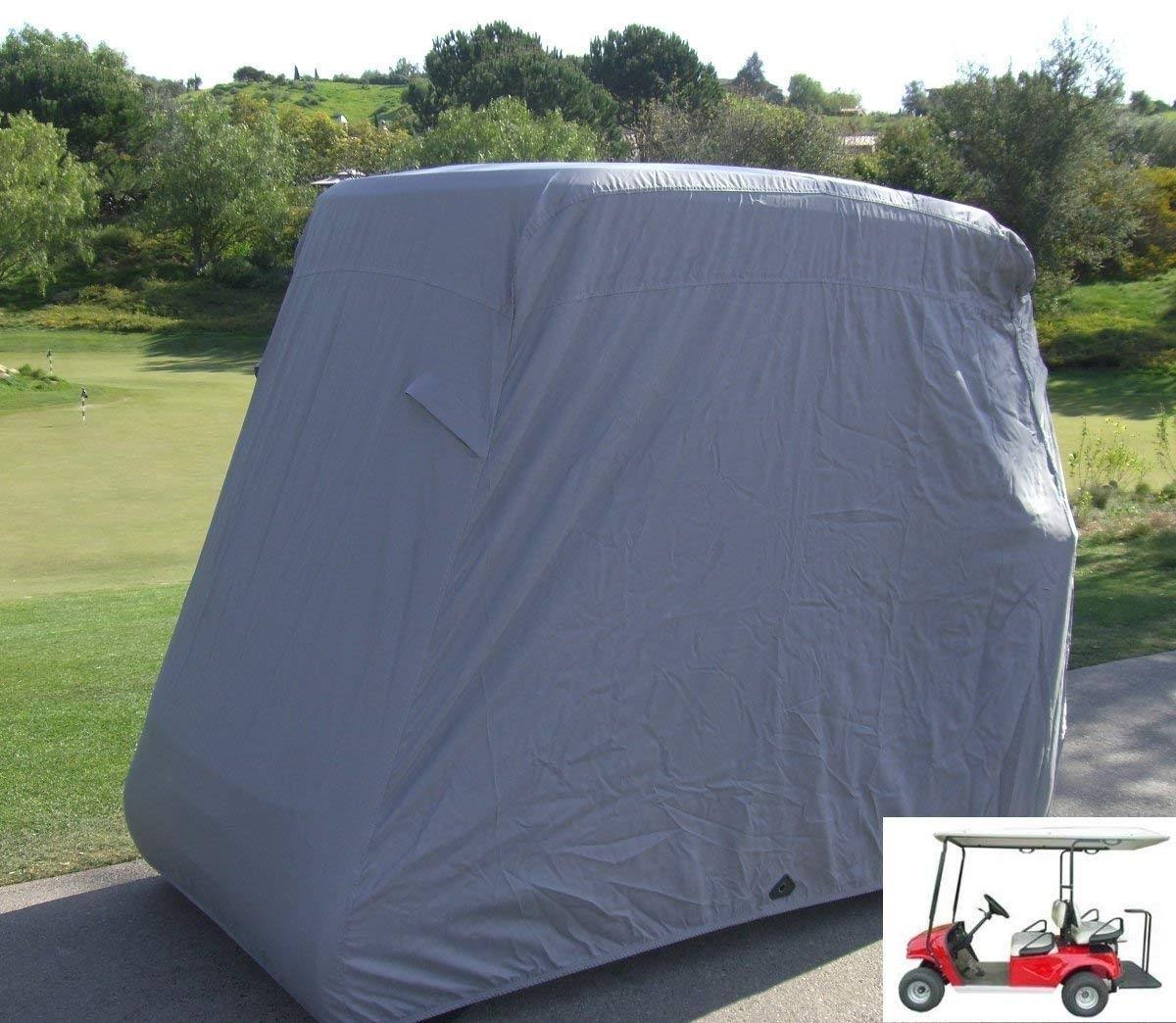 Grey 4 Passenger Golf Cart Cover Roof 80x22L O883196