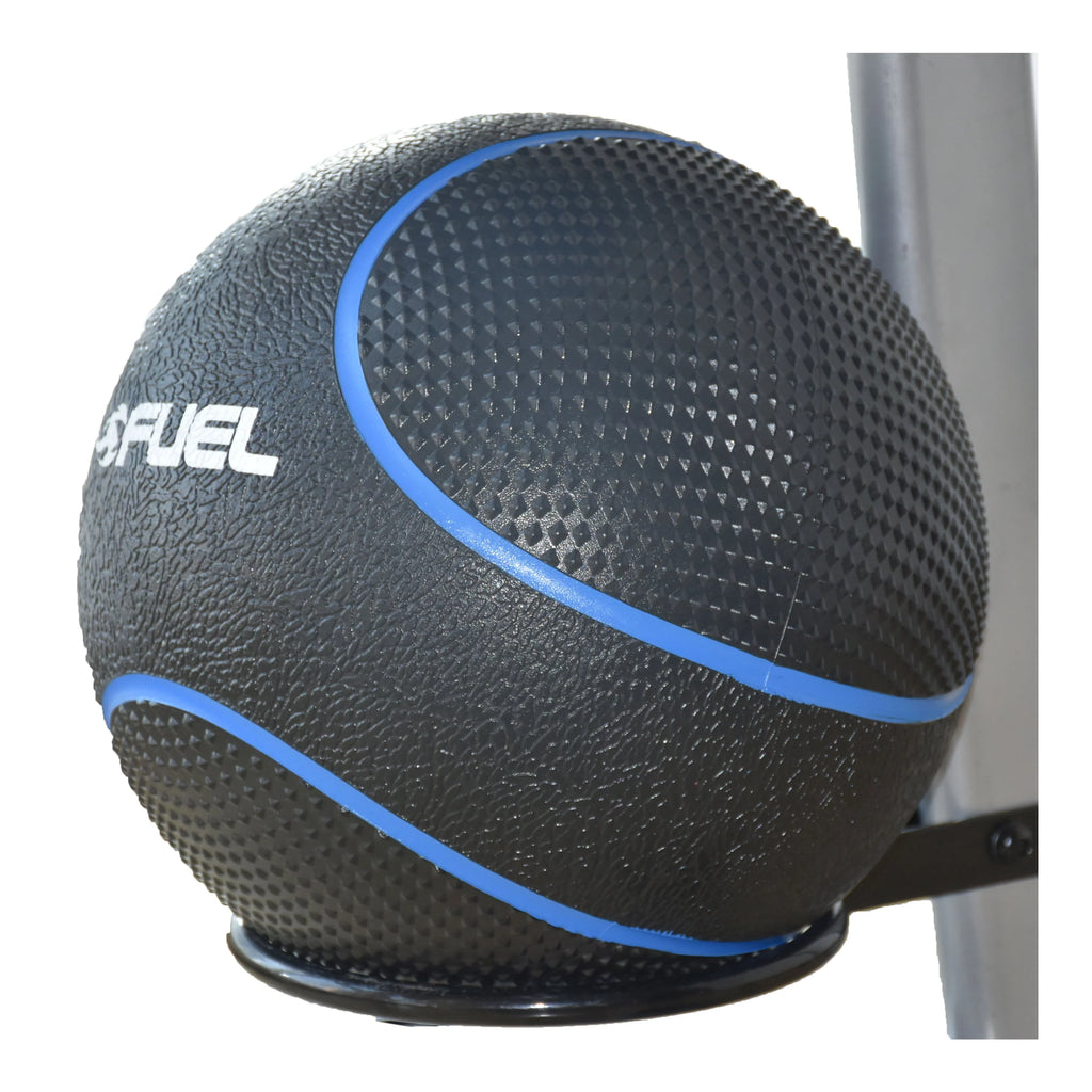 Weighted Rubber Textured Medicine Ball, 6 lbs F52176