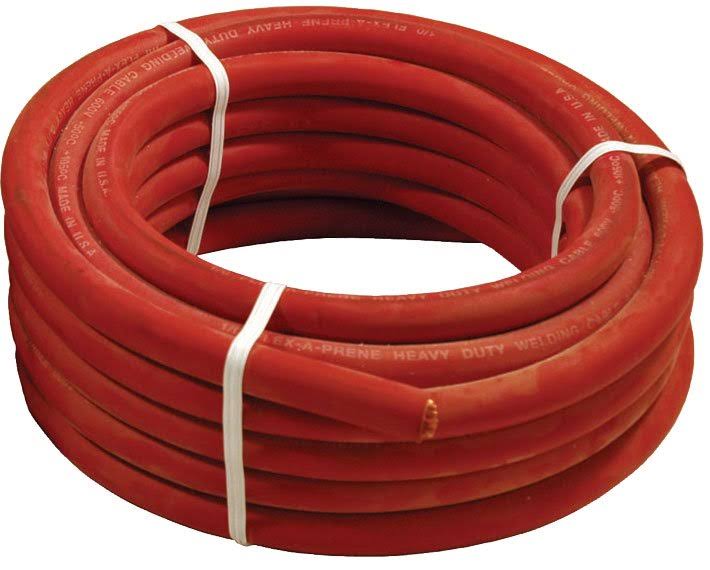 Red Welding Cable, 1/0, 25 ft. R90876