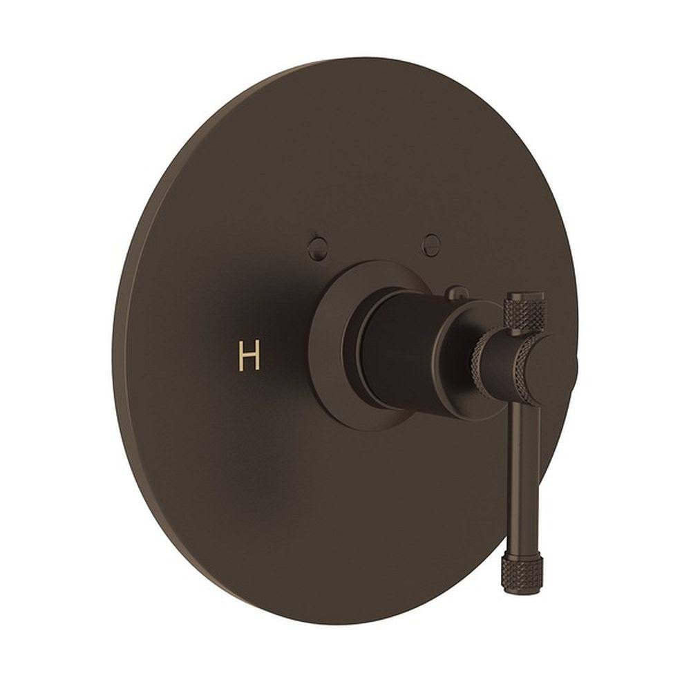 Thermostatic Trim Plate in Tuscan Brass Y554
