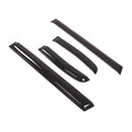 4 Pcs Dark Smoke Window Visor Deflector Rain Guard K3130
