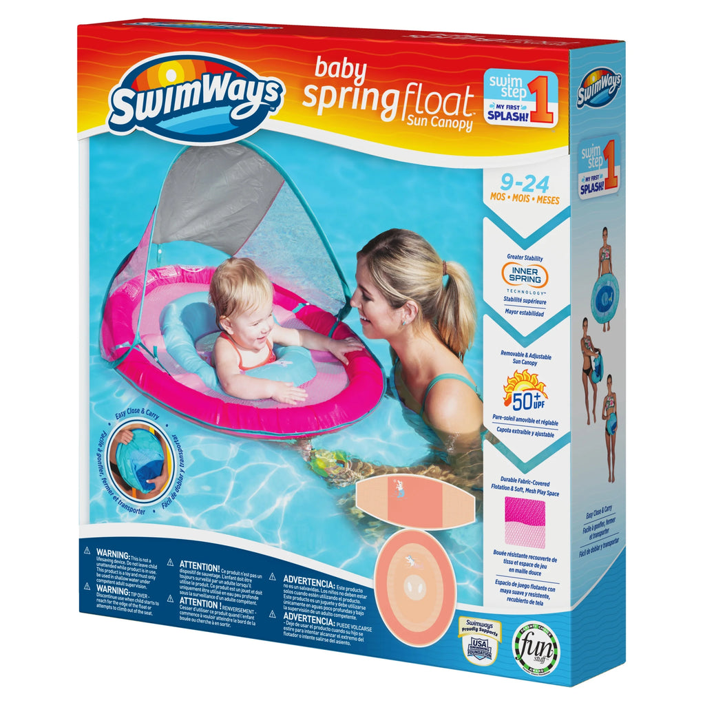 Pink Mermaid Unicorn Baby Spring Float S825