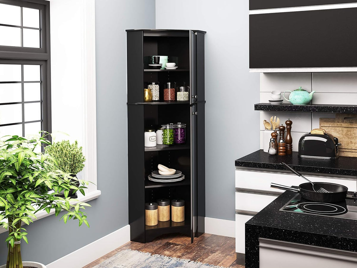 Espresso Wardrobe Cabinet T72550