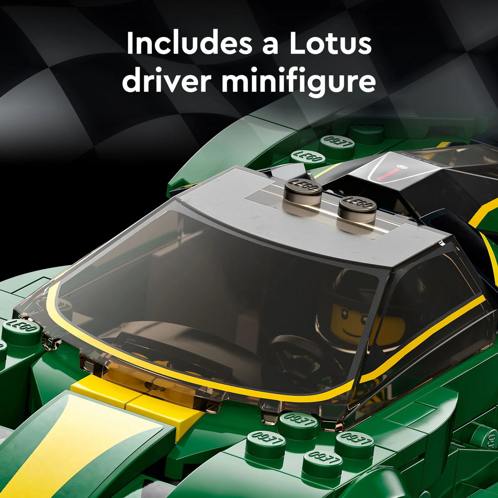 Race Car Toy Model Building Set with Racing Driver Minifigure Q63866