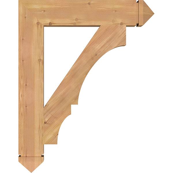 Western Red Cedar Smooth Bracket U335361
