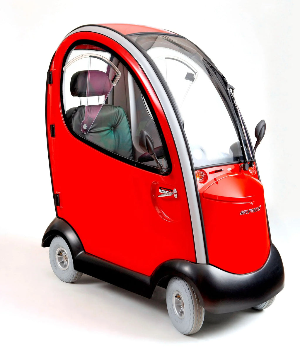 Blue Enclosed Cabin Mobility Scooter Y72826