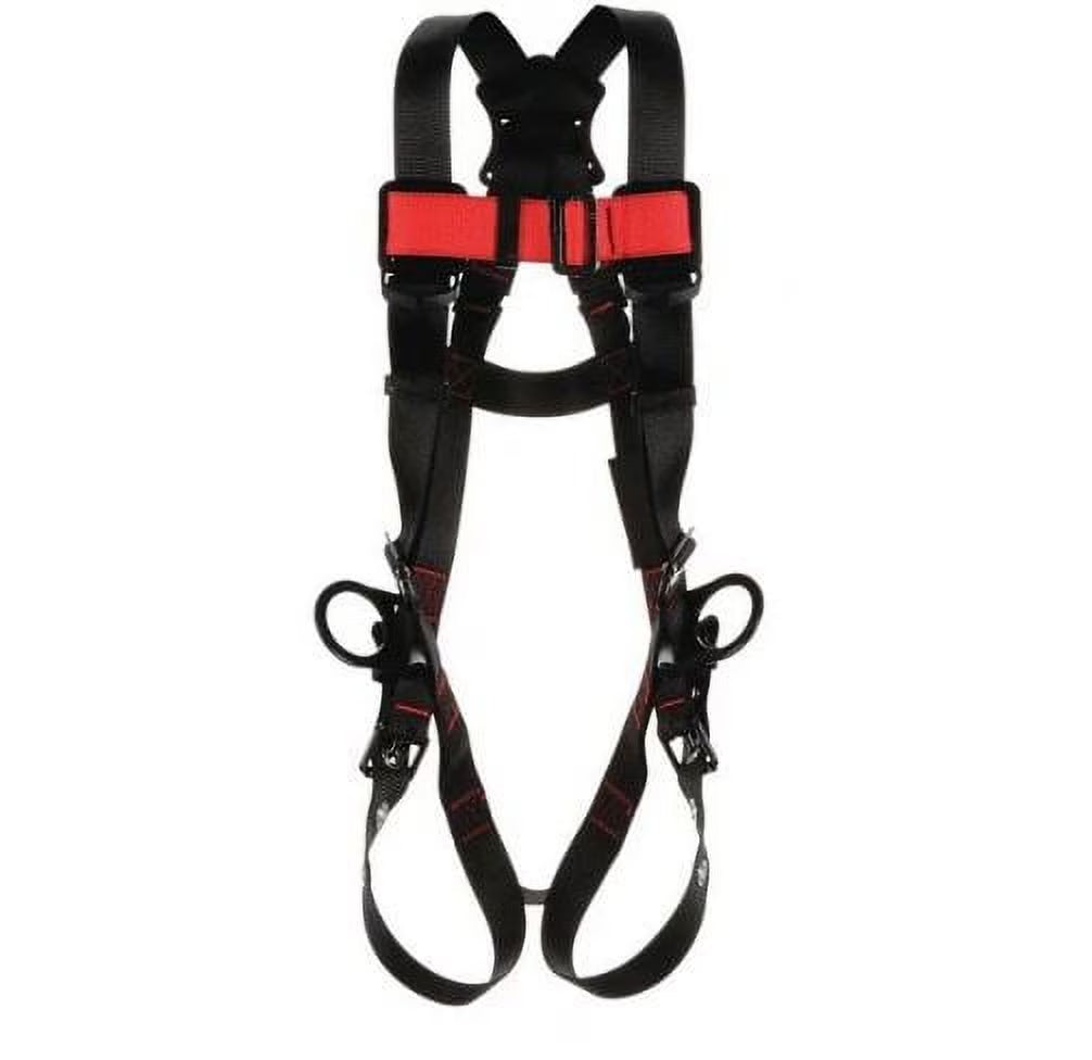 Black Polyester Vest Style Full Body Harness R7363