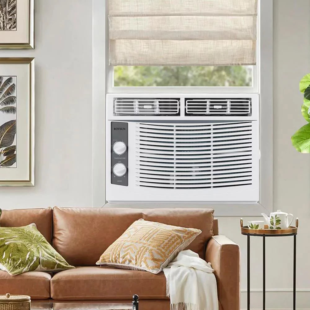 5000BTU White Window Air Conditioner S841